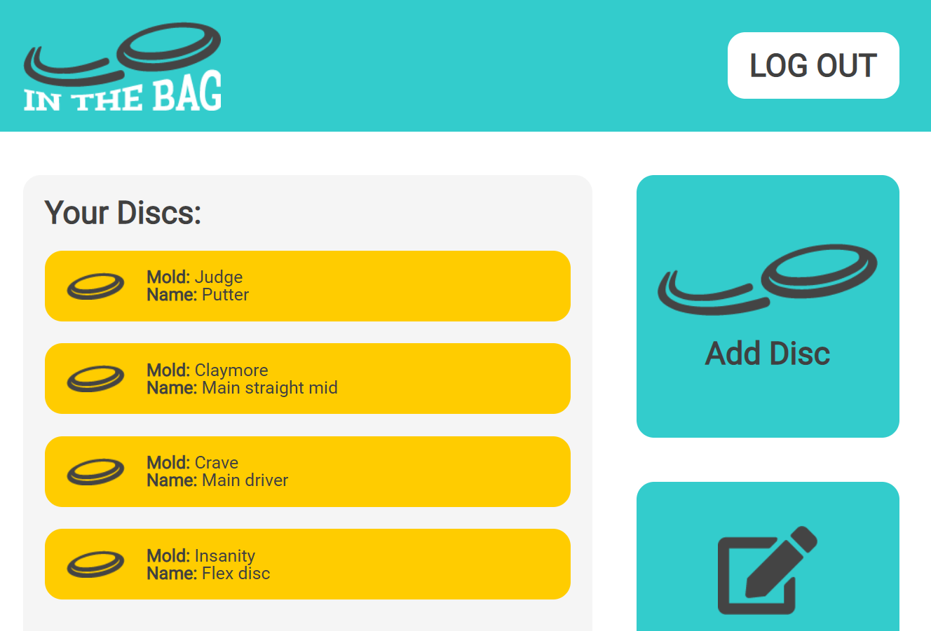 In The Bag project